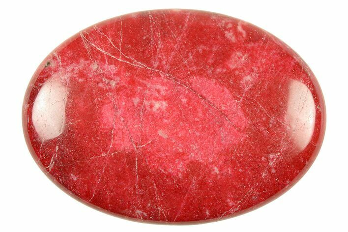 Polished Thulite (Manganian-Zoisite) Stone - Trondheim, Norway #301530